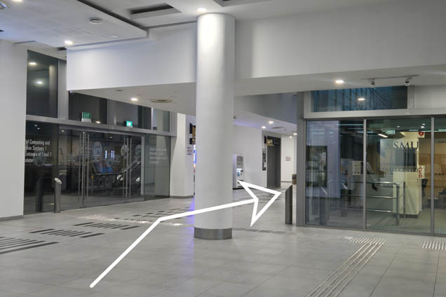 Walk past SMU Gymnasium & Fitness Centre