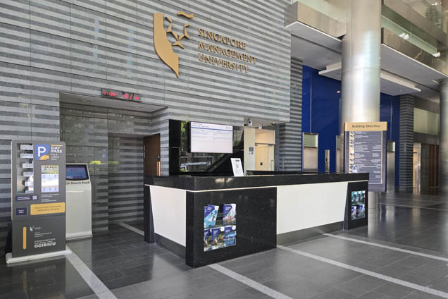 You will see the Security Reception
