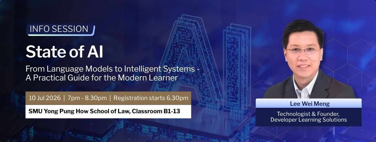Info Session: State of AI From Language Models to Intelligent Systems — A Practical Guide for the Modern Learner
