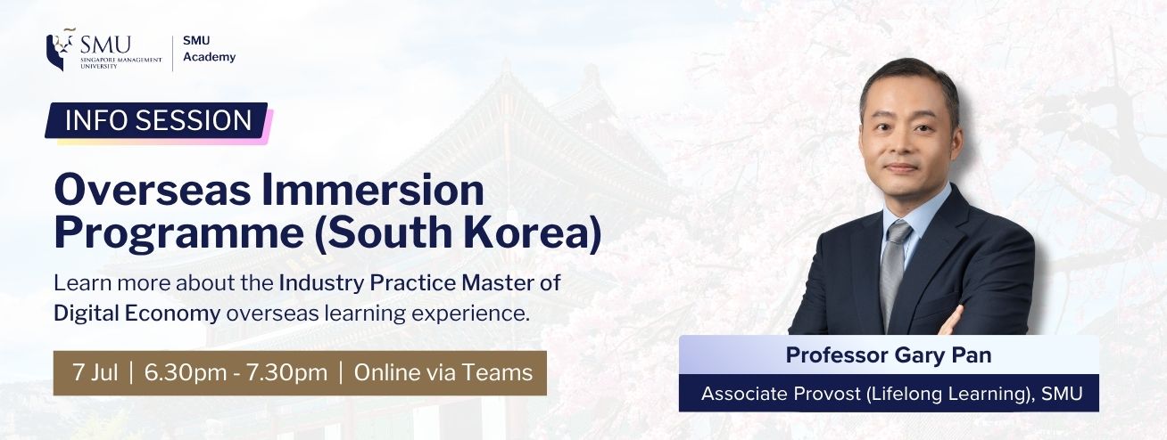 Info Session: IPMDE - Overseas Immersion Programme (South Korea)