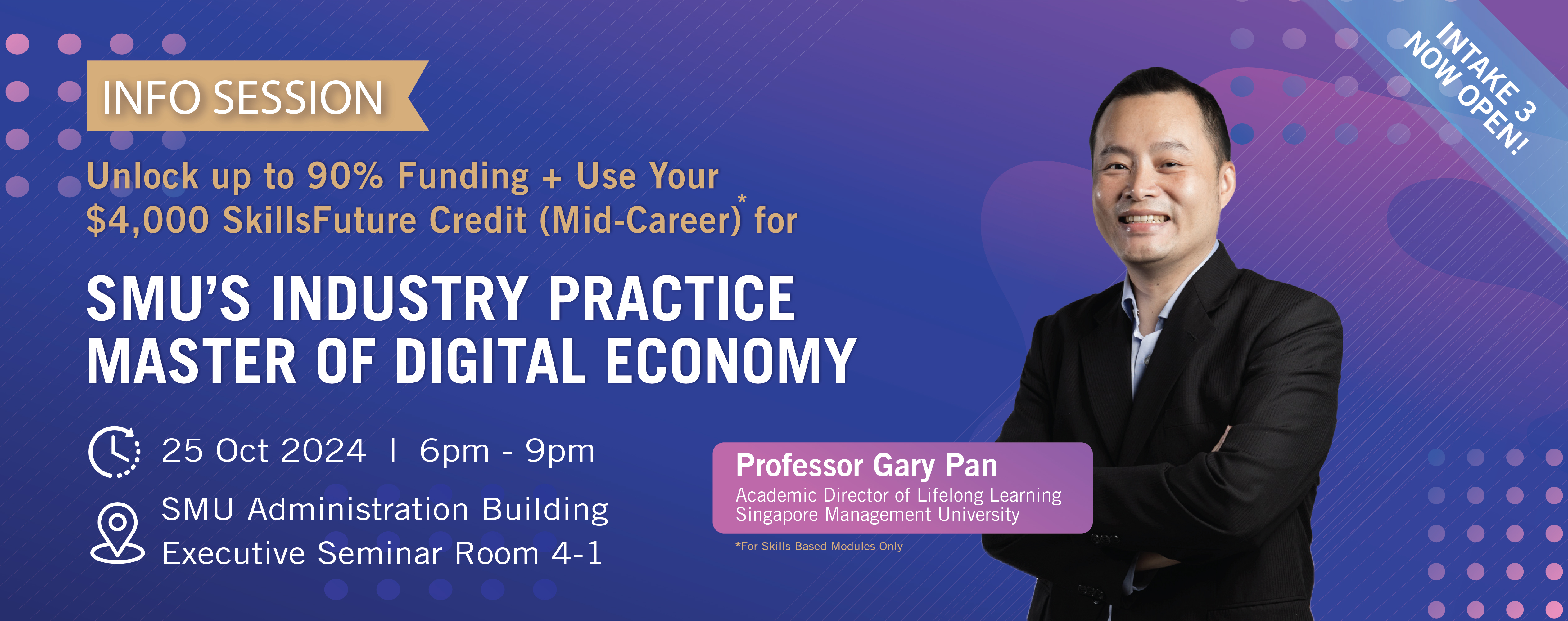 Info Session: Industry Practice Master of Digital Economy