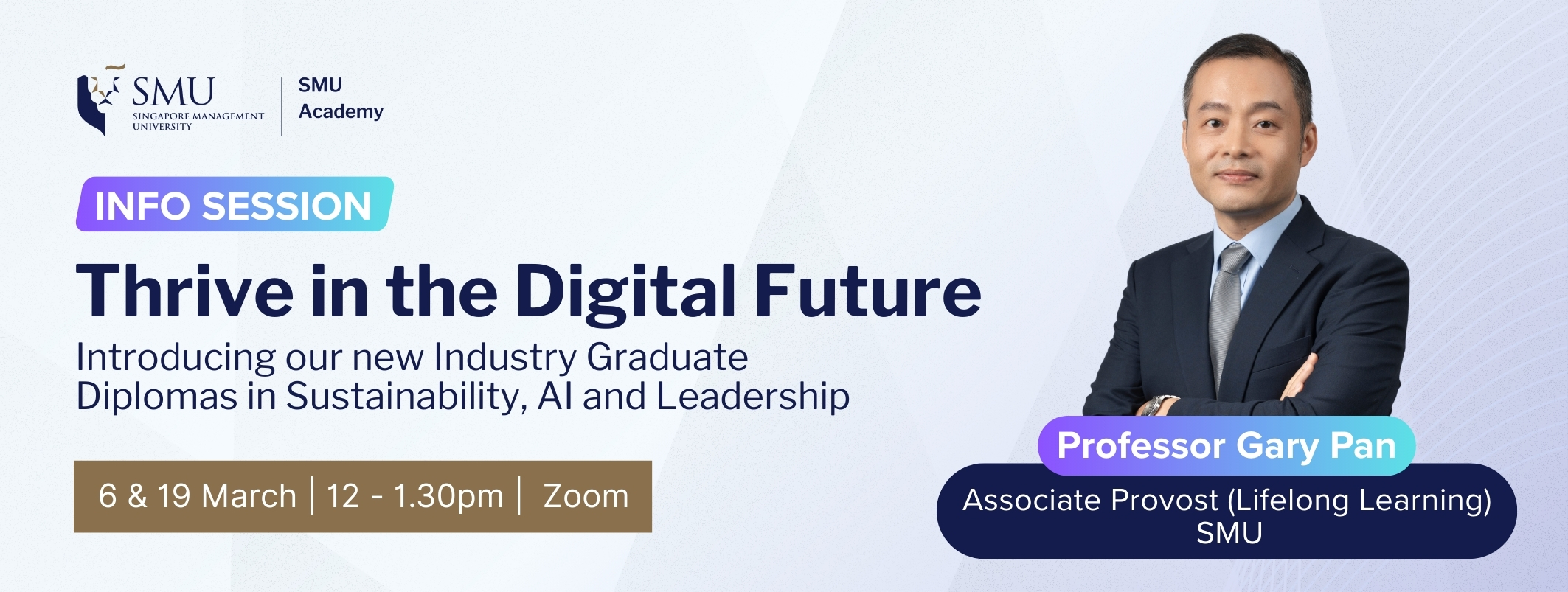 Info Session: Thrive in the Digital Future With 3 Newly Launched Industry Graduate Diplomas