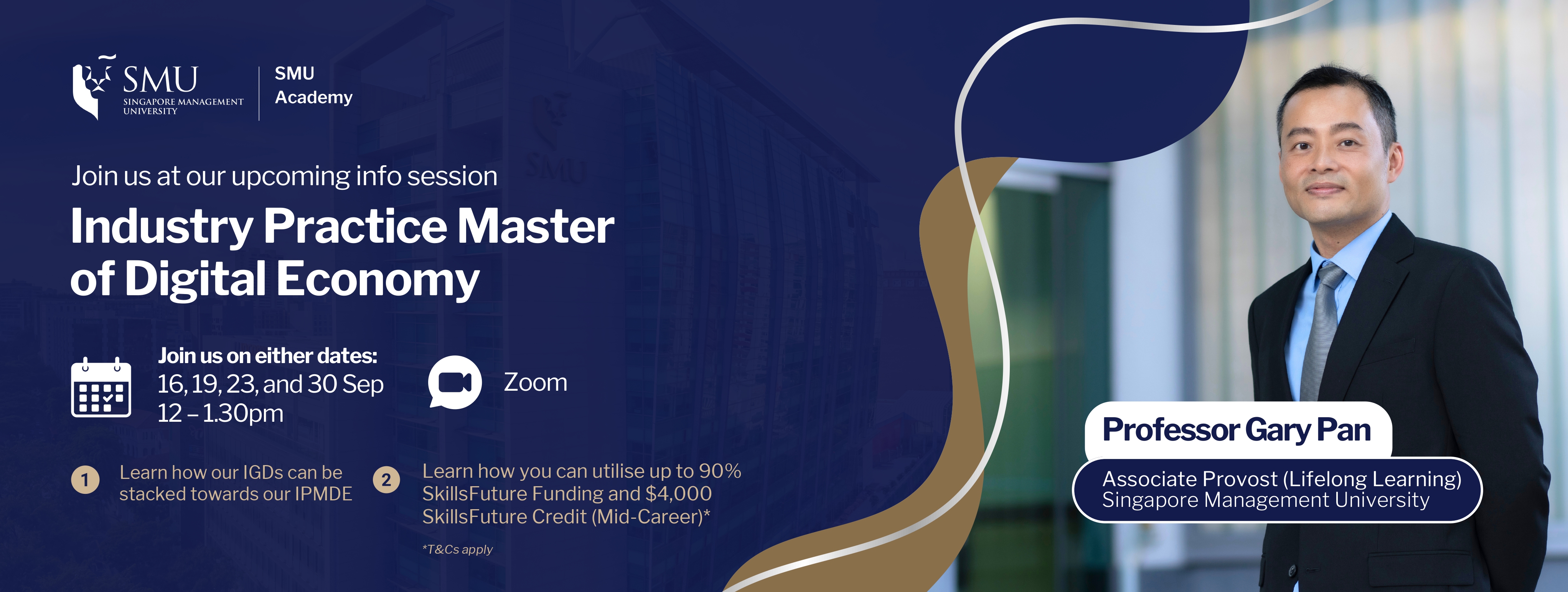 Info Session: Get Ahead in the Digital Economy with Our Industry Practice Master Programme