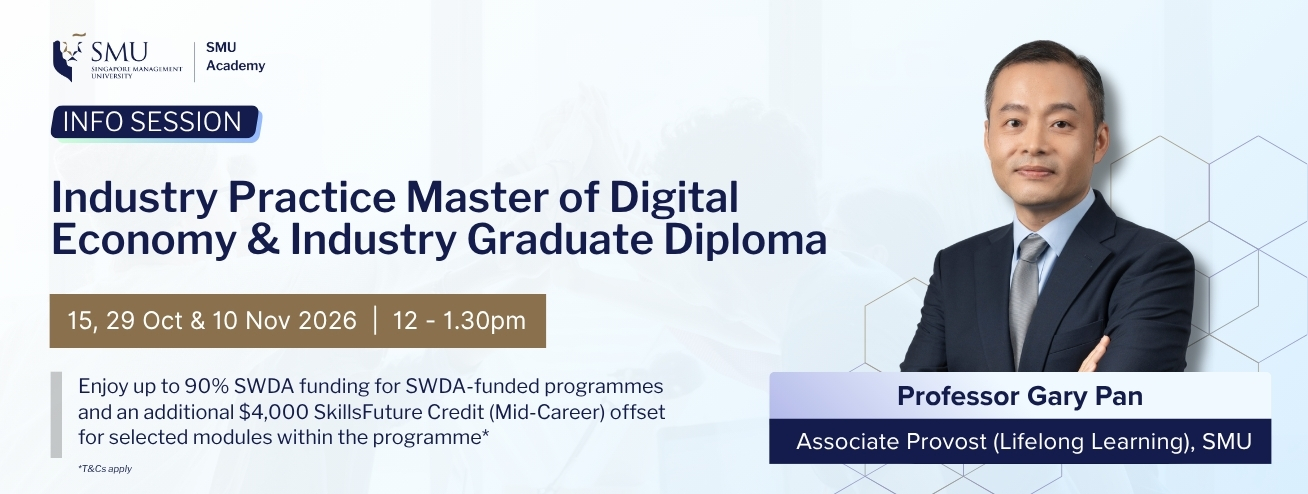  Info Session: Industry Practice Master of Digital Economy and Industry Graduate Diploma