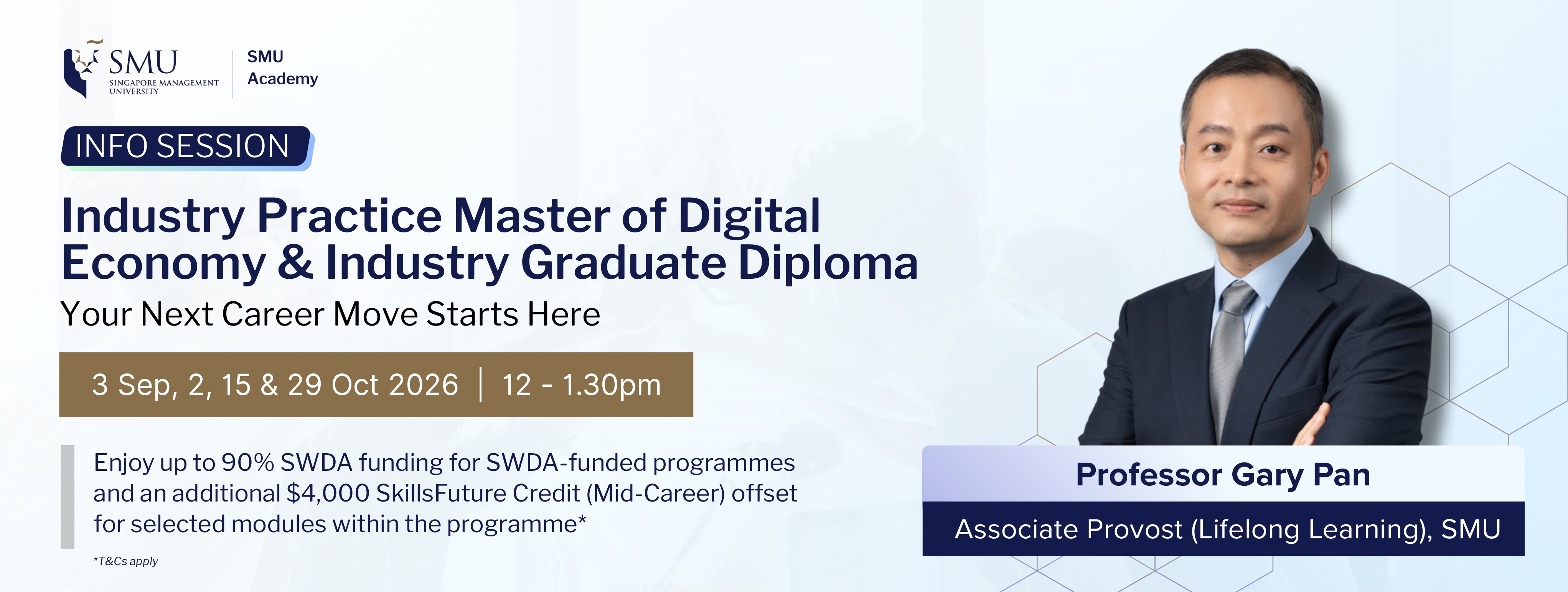  Info Session: Industry Practice Master of Digital Economy and Industry Graduate Diploma