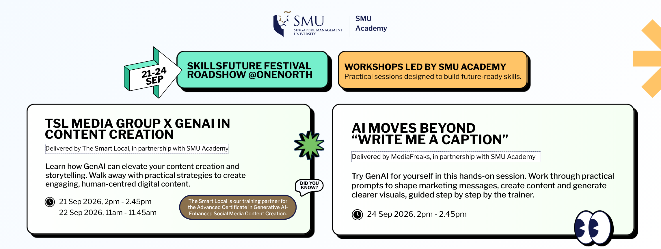 SkillsFuture Roadshow @ one-north 