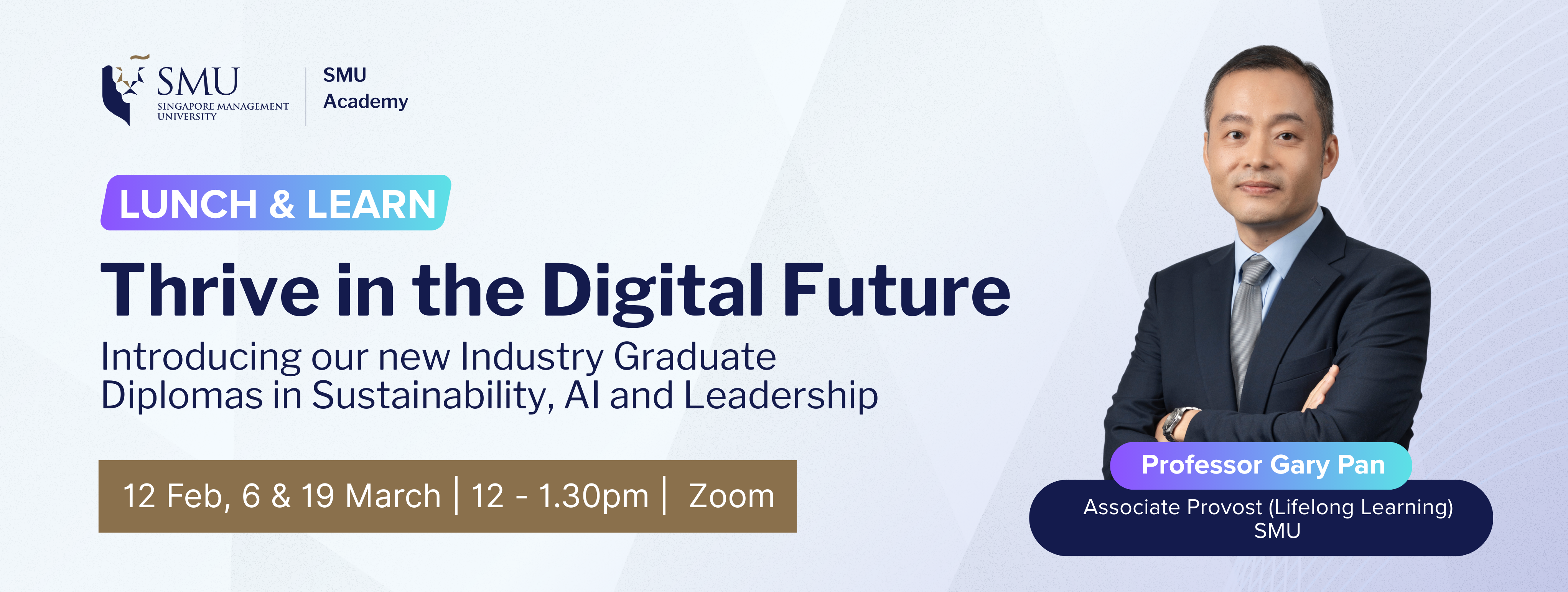 Info Session: Thrive in the Digital Future With 3 Newly Launched Industry Graduate Diplomas