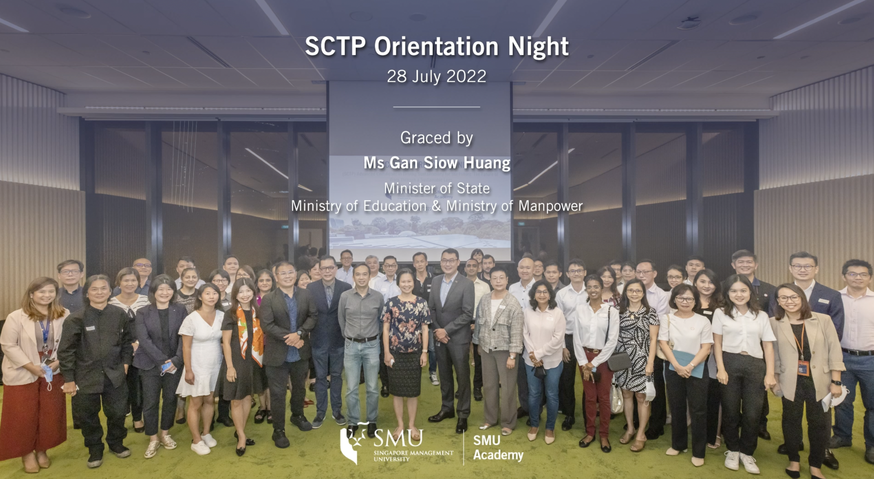 SCTP Orientation Night: Upskilling For A Sustainable Future