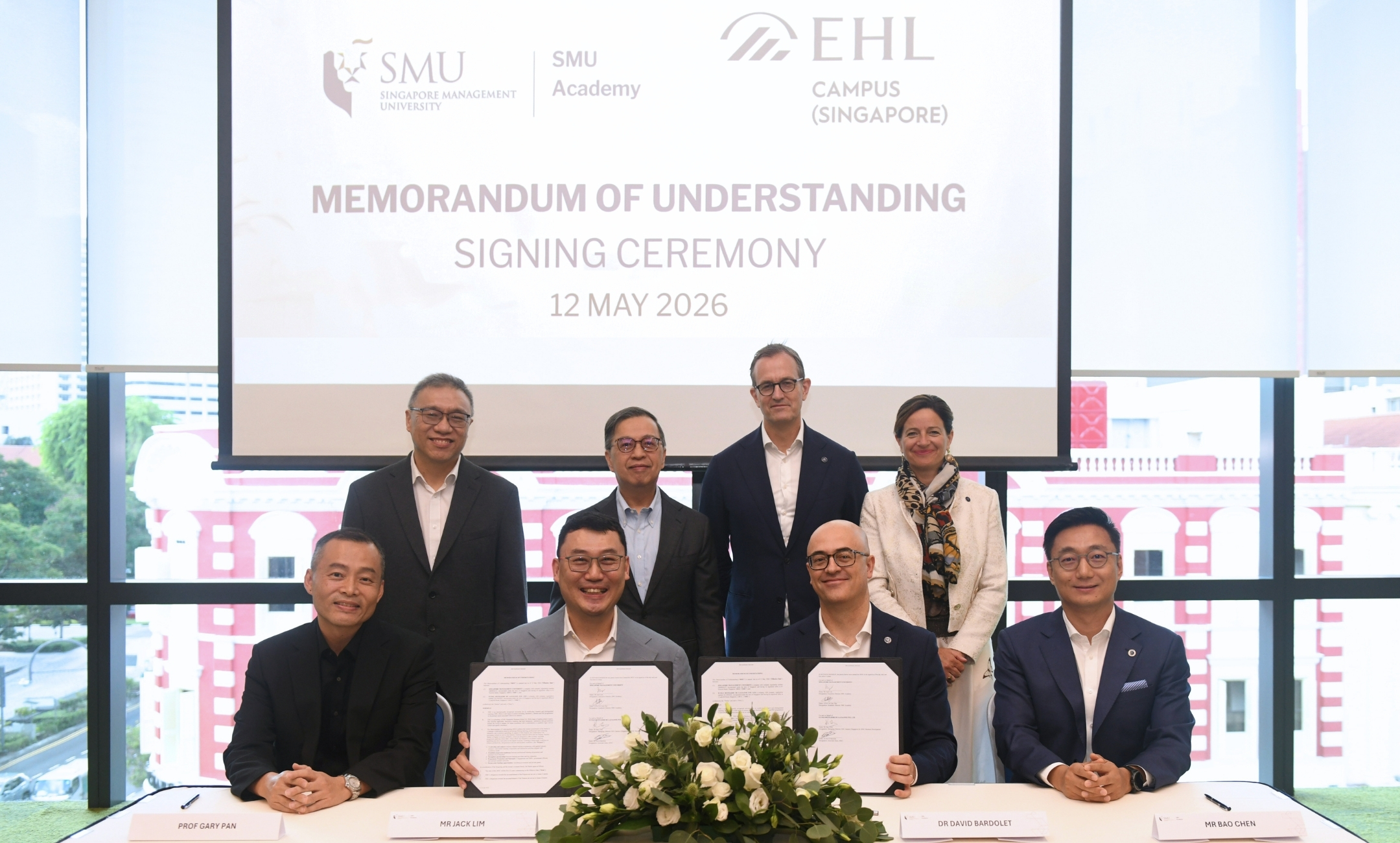 SMU Academy Signs MOU with EHL to Advance Hospitality and Lifelong Learning