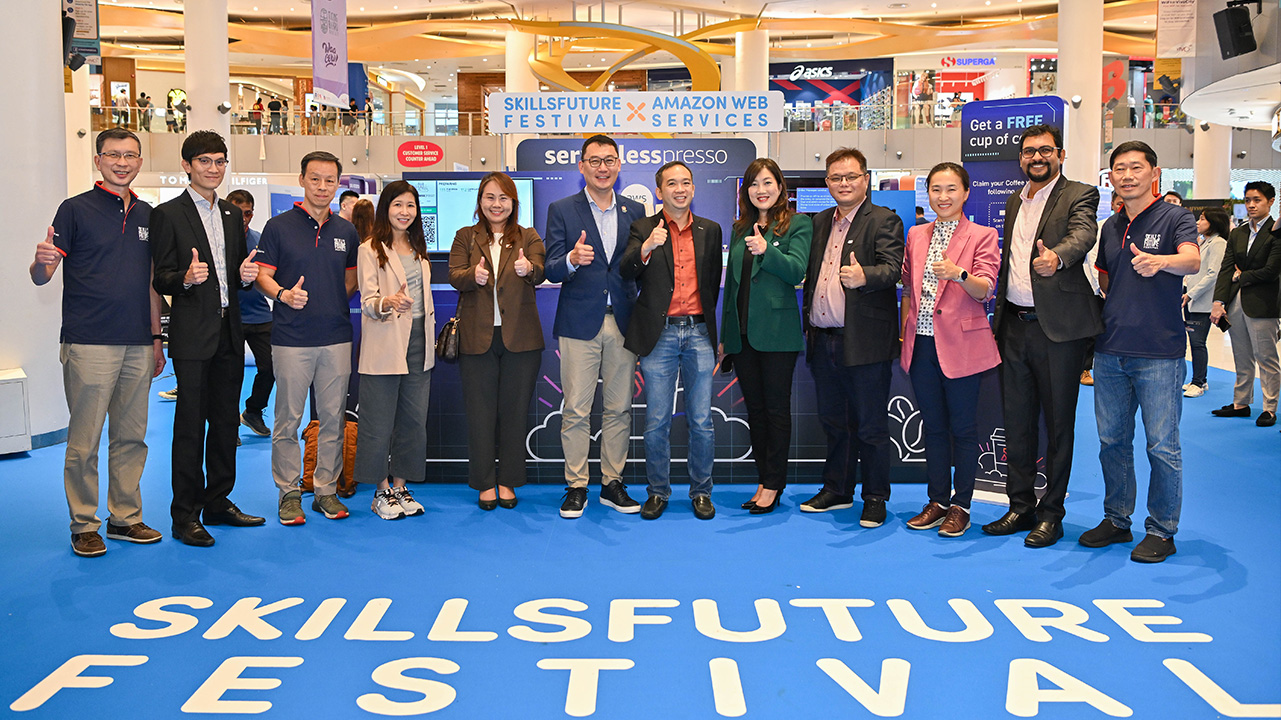 SMU, Amazon Web Services and SkillsFuture Singapore launch new programme to help individuals transition into tech careers