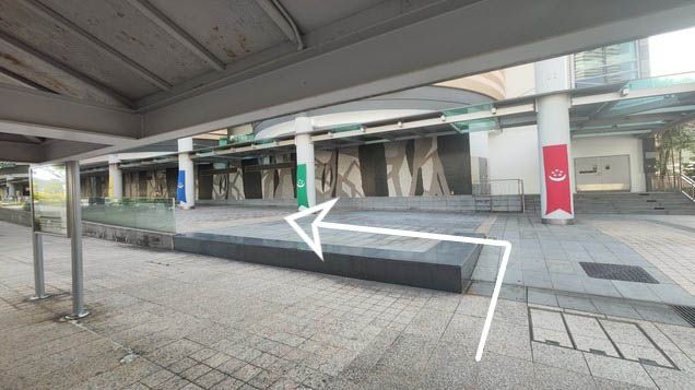 1. Alight at Cath Of The Good Shepherd Bus Stop (Stop ID: 04151) and walk up the slope
