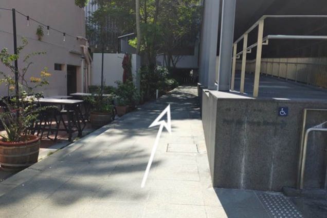 6. Walk straight