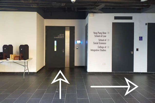 4. If the venue of your course is Active Learning Classroom 3-1 or 3-2, please follow steps 5 and 6
