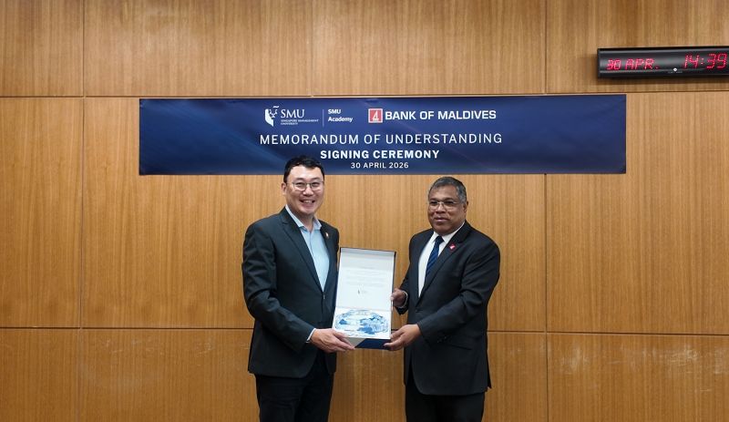 SMU Academy and Bank of Maldives Sign MOU to Advance Leadership and Professional Development