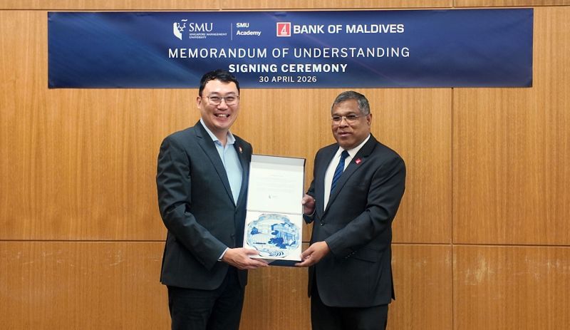 SMU Academy and Bank of Maldives Sign MOU to Advance Leadership and Professional Development