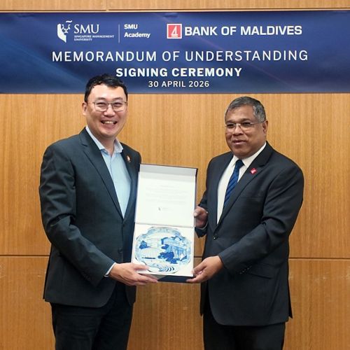 SMU Academy and Bank of Maldives Sign MOU to Advance Leadership and Professional Development